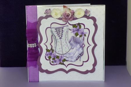 Lovely Card with Shoes and Bag ,1 by Kathleen Peace