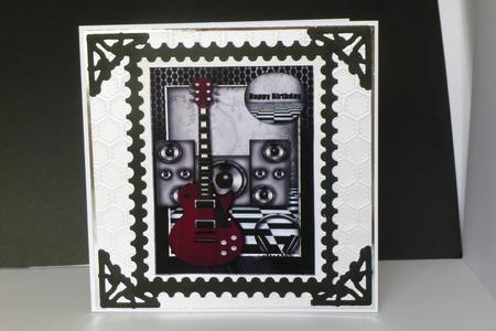 Male Card Life is Music 2 by Kathleen Peace