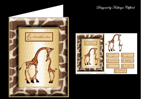 Cute Giraffe by Kathryn Shevill