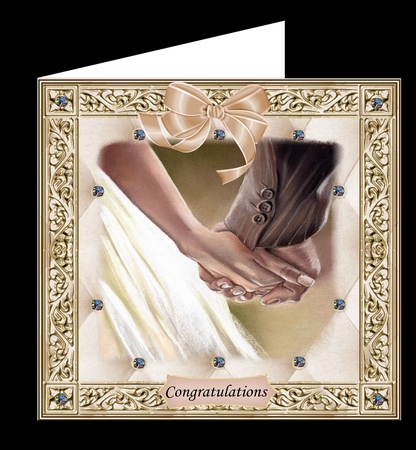 MR & MRS MULTI SENTIMENT WEDDING / ANNIVERSARY SHEET by Kathryn Shevill