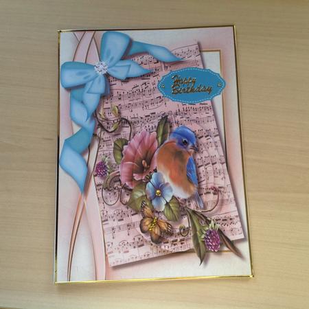 Lovely Pyramid Bird on Sheet Music  by Kathryn Shevill