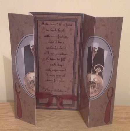 On Your Retirement Double Fold Back by Kathryn Shevill