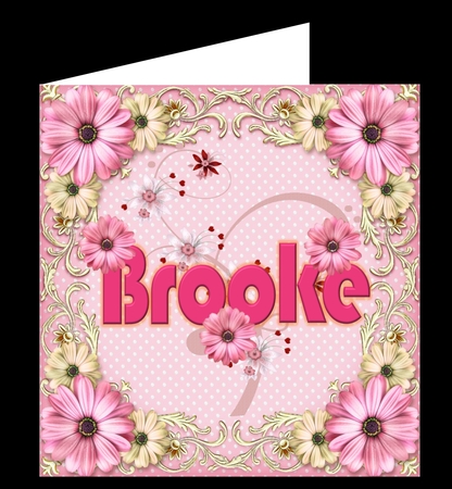 Pink floral relations by Kathryn Shevill