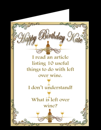 Left over wine by Kathryn Shevill