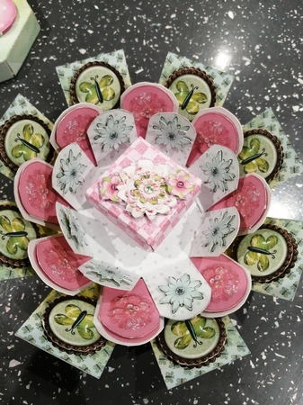 Exploding Box w/ Secret Gift Box Mothers Day 2020 -2 by Kathleen Collison