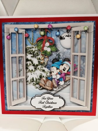 Mickey and Minnie first Christmas together by Kathleen Collison