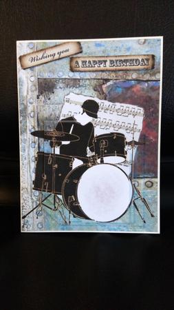 Playing the Drums by Kathleen Collison