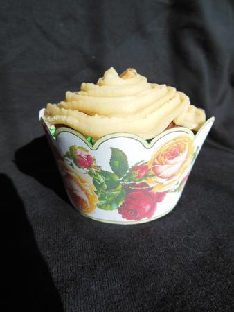 2 x Tea Time with Roses Cup Cake Wrappers by Kathy Holyoake