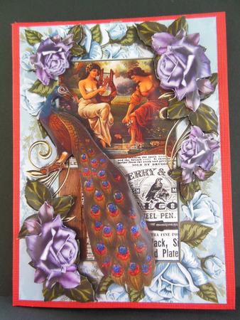 Female Birthday Card or Special Occasion by Kathy Holyoake