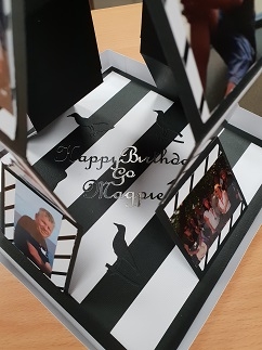 985 Pull Up Square Card by Katie King