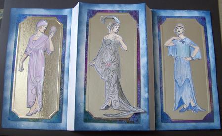 1920s Art Deco Ladies Digital Stamps by Cat McCormick