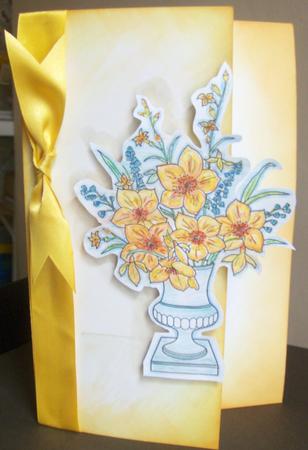 Vase of Flowers Digital Stamping Sheet Featured Gallery Photo