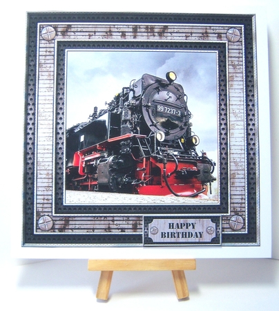 Steam Train Topper 1 by Katie Silver