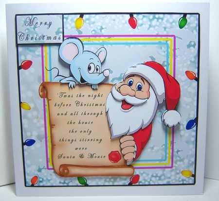Twas The Night Before Christmas - Decoupage by Katie Silver