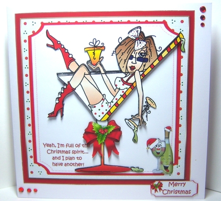 8X8 j.j Full of the Christmas spirit mini kit by Katie Silver