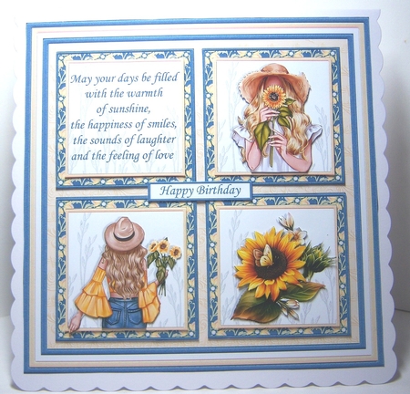 FEMALE BIRTHDAY & MOTHERS DAY 7.5 Quick Layer Cards & Insert Bumper Kit by Katie Silver