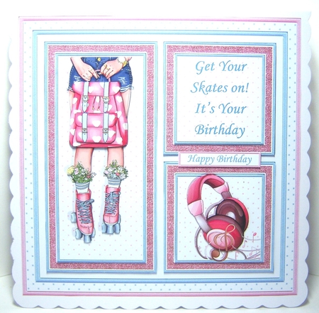 FEMALE BIRTHDAY & MOTHERS DAY 7.5 Quick Layer Cards & Insert Bumper Kit by Katie Silver
