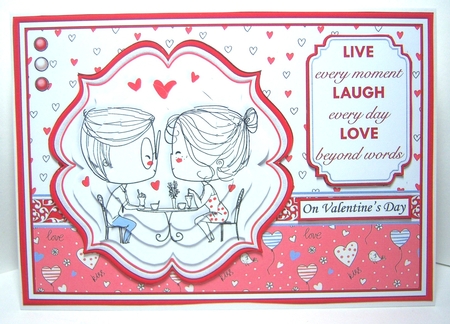 YOULL DO A5 Humorous Valentines Day or Anniversary Card Kit by Katie Silver
