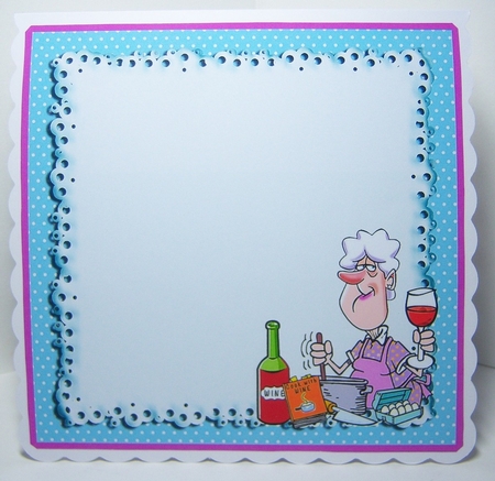 I Love To Cook With Wine - Insert by Katie Silver