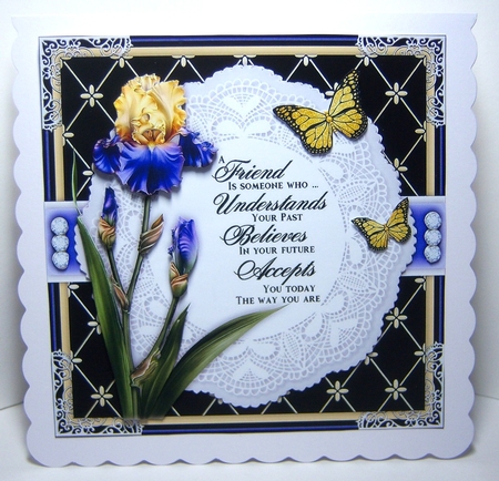 Friendship Iris Mini Card Kit by Katie Silver