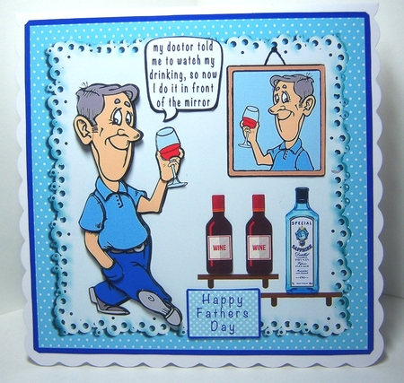 My Doctor Told Me To Watch My Drinking Male - Decoupage by Katie Silver