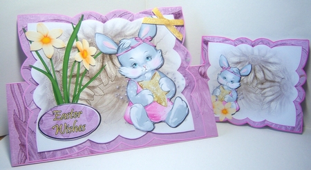 Triangle Base Mini Kit - Easter Bunny Wishes #3 by Katie Silver