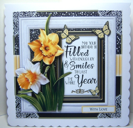 Floral Birthday Mini Card Kit by Katie Silver