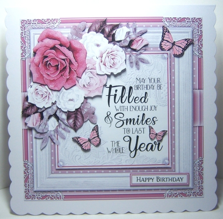 Floral Rose Bumper Card Kit by Katie Silver