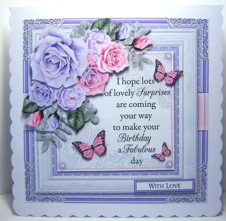 Floral Rose Bumper Card Kit by Katie Silver
