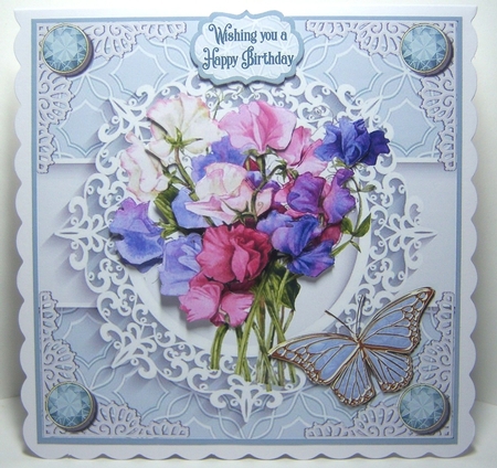 The fragrance of sweet peas mini kit by Katie Silver