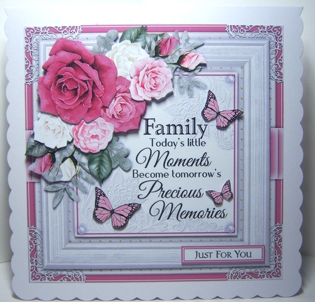 Floral Rose Bumper Card Kit2 by Katie Silver