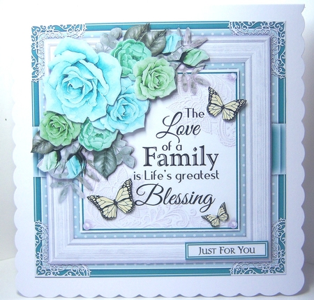 Floral Rose Bumper Card Kit2 by Katie Silver