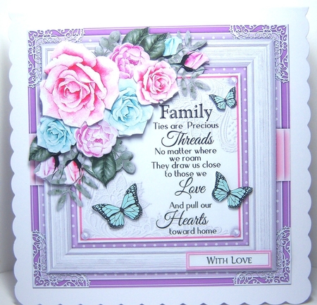 Floral Rose Bumper Card Kit2 by Katie Silver