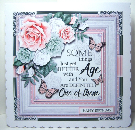 Floral Rose Bumper Card Kit3 by Katie Silver