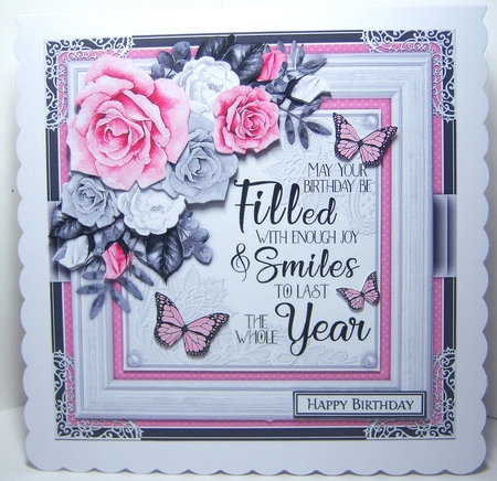 Floral Rose Bumper Card Kit3 by Katie Silver