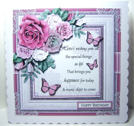 Floral Rose Bumper Card Kit3 by Katie Silver