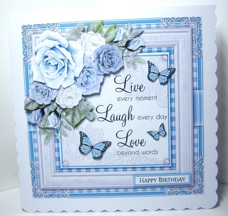 Floral Rose Bumper Card Kit3 by Katie Silver