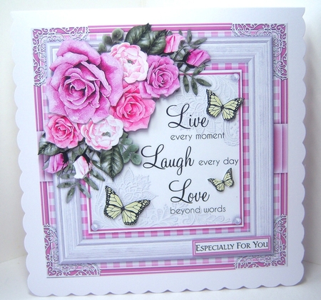 Floral Rose Bumper Card Kit4 by Katie Silver