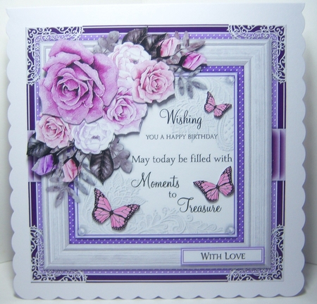 Floral Rose Bumper Card Kit4 by Katie Silver