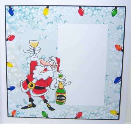 Pop The Prosecco Ho Ho Ho - Insert by Katie Silver