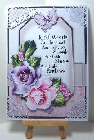 Kind Words 5x7 Bumper Card Kit by Katie Silver
