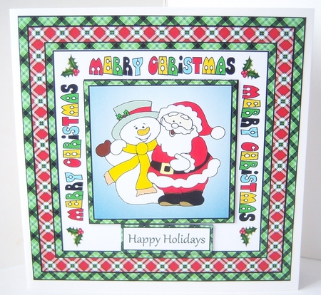 SC Santa & snowman by Katie Silver