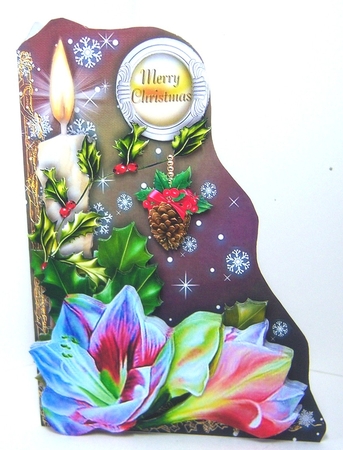 Candle-mas - Fircone by Katie Silver