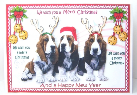 We wish you a merry Christmas from the dogs mini kit 2 by Katie Silver