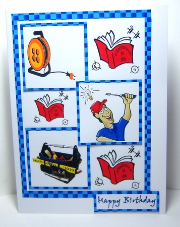 Three Squares - Electrician by Katie Silver