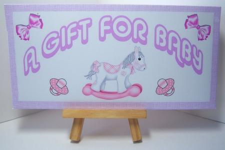 Money Wallet - Baby Girl by Katie Silver