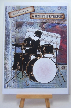 Playing the Drums by Katie Silver