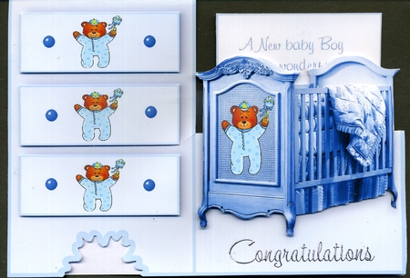 Baby Boy 3 Drawer Kit by Katie Silver