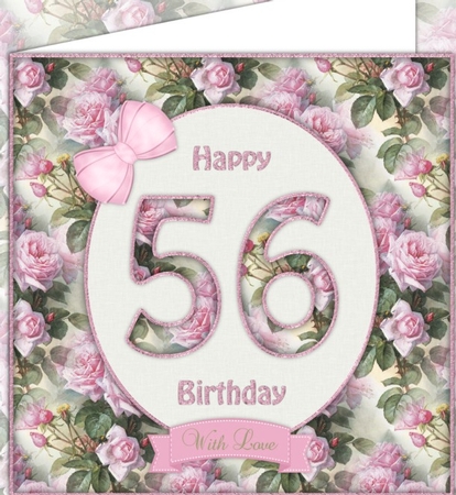 Vintage Pink Roses Any Age 8x8 Mini Kit by Katie Silver