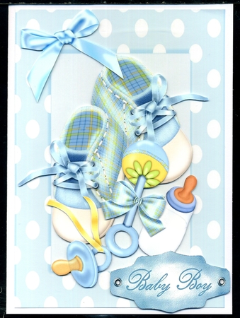 Blue Baby Boy Bit's & Bob's by Katie Silver